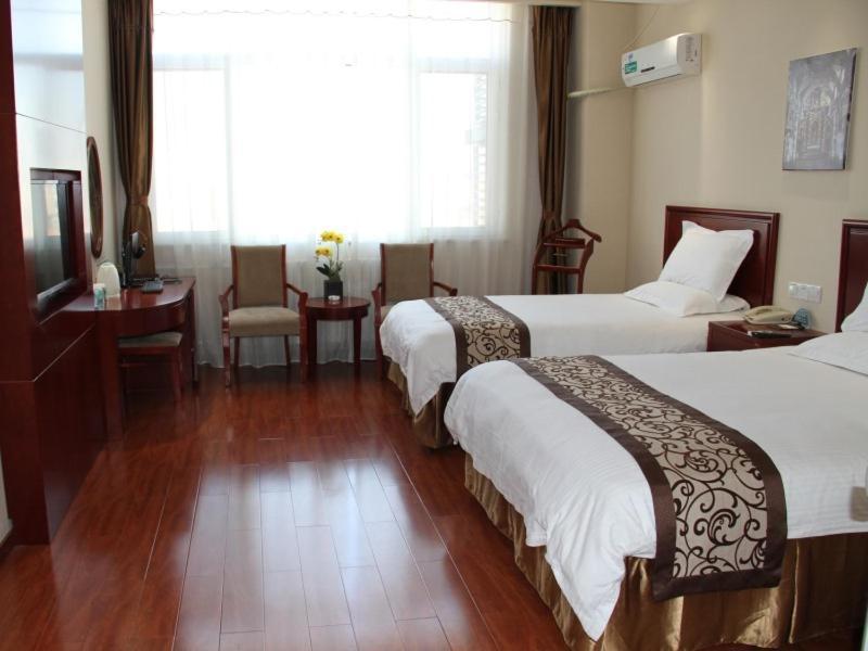 Greentree Inn Tianjin Jinghai Jinqiao International Trade Center Eksteriør billede