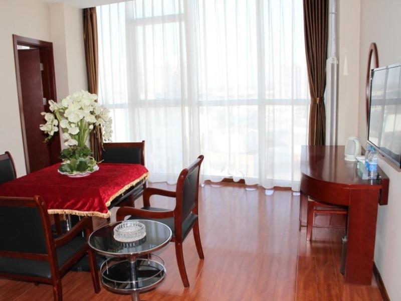 Greentree Inn Tianjin Jinghai Jinqiao International Trade Center Eksteriør billede