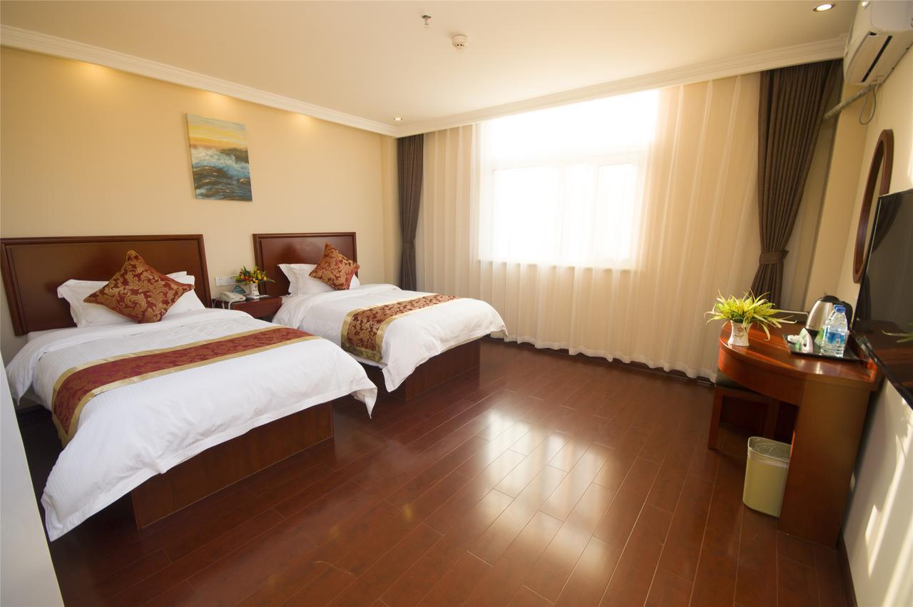 Greentree Inn Tianjin Jinghai Jinqiao International Trade Center Eksteriør billede